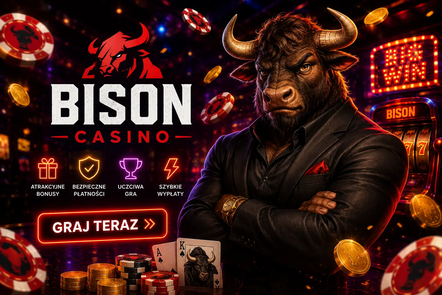 Bison Casino Polska — oficjalna strona kasyna online